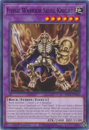 BLC1-EN130 - Fossil Warrior Skull Knight - Common