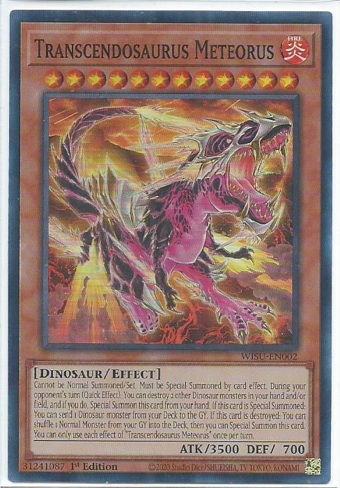 WISU-EN002 Transcendosaurus Meteorus – Super Rare