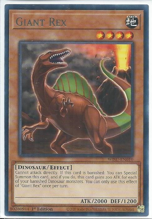 WISU-EN010 Giant Rex – Rare