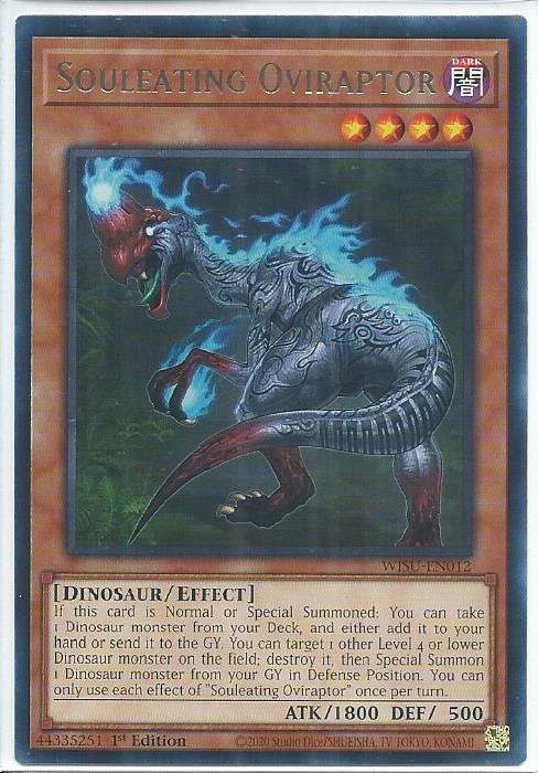 WISU-EN012 Souleating Oviraptor – Rare