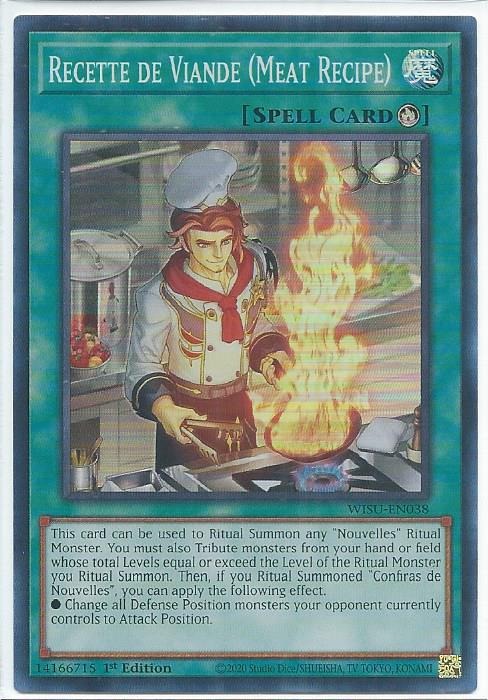 WISU-EN038 Recette de Viande (Meat Recipe) – Super Rare