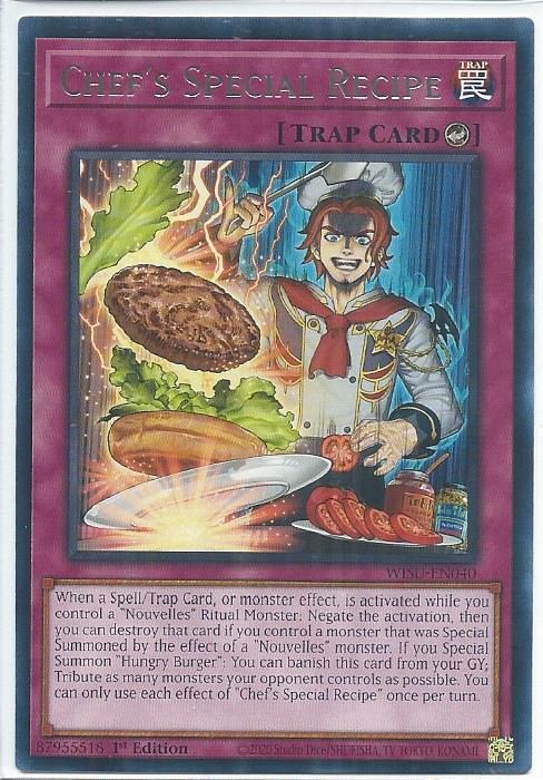 WISU-EN040 Chef’s Special Recipe – Rare