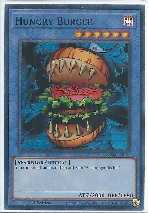 WISU-EN041 Hungry Burger – Super Rare