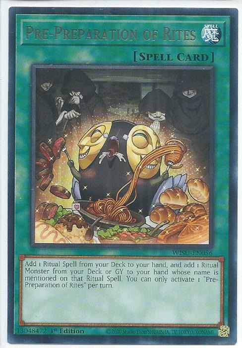 WISU-EN056 Pre-Preparation of Rites – Rare