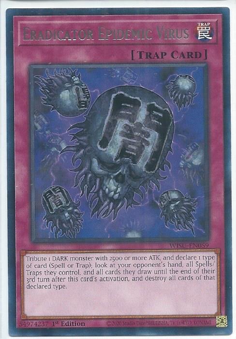 WISU-EN059 Eradicator Epidemic Virus – Rare