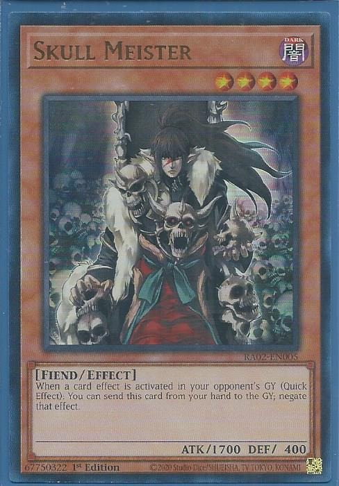 RA02-EN005 Skull Meister – Ultra Rare