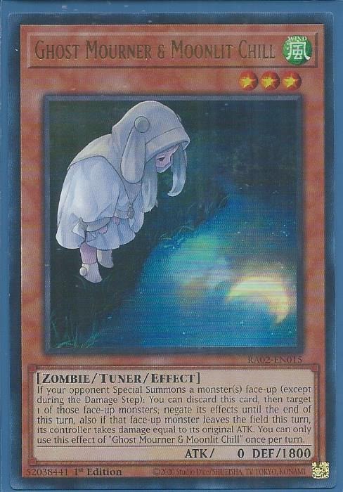 RA02-EN015 Ghost Mourner & Moonlit Chill – Ultra Rare