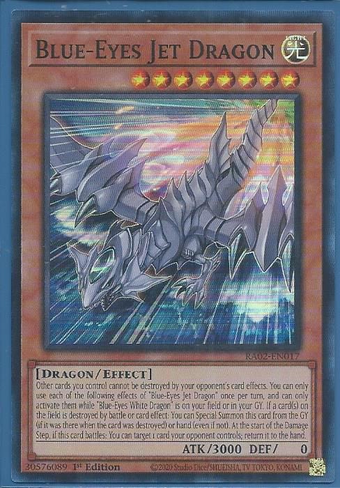 RA02-EN017 Blue-Eyes Jet Dragon – Super Rare