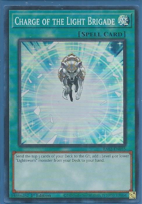 RA02-EN055 Charge of the Light Brigade – Super Rare