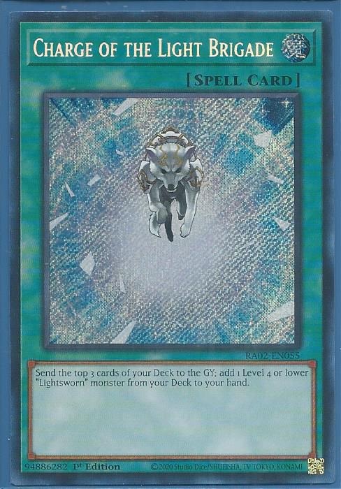 RA02-EN055 Charge of the Light Brigade – Secret Rare