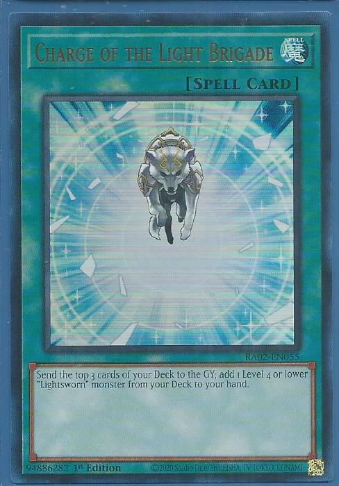 RA02-EN055 Charge of the Light Brigade – Ultra Rare