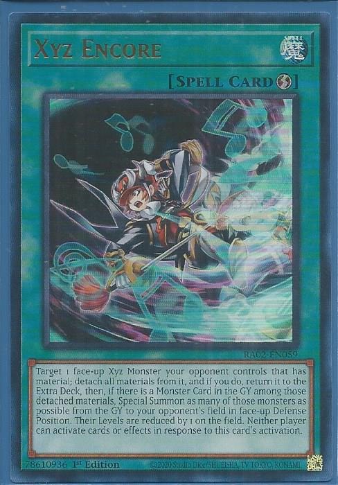 RA02-EN059 Xyz Encore – Ultra Rare