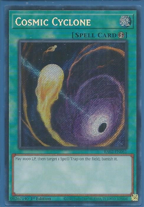 RA02-EN061 Cosmic Cyclone – Secret Rare