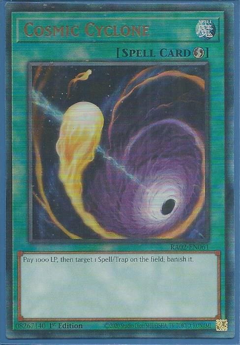RA02-EN061 Cosmic Cyclone – Ultimate Rare