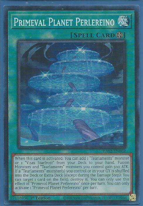 RA02-EN069 Primeval Planet Perlereino – Super Rare
