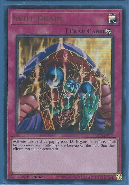 RA02-EN077 Skill Drain – Ultra Rare