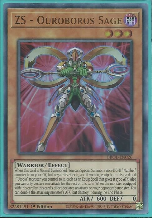 phx BROL-EN026 ZS – Ouroboros Sage – Ultra Rare