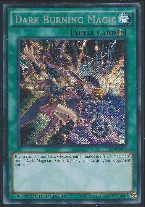 phx LDK2-ENS05 Dark Burning Magic - Secret Rare