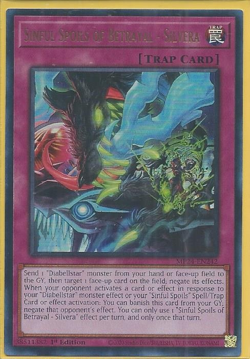 kp01 MP24-EN242 Sinful Spoils of Betrayal – Silvera – Ultra Rare