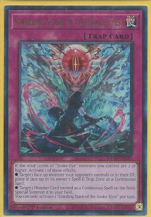 kp01 MP24-EN243 Startling Stare of the Snake-Eyes – Ultra Rare