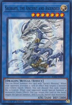 kp01 RA02-EN019 - Sauravis, the Ancient and Ascended - Super Rare