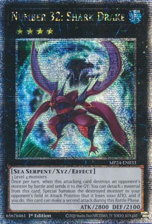 kp01 MP24-EN033 - Number 32: Shark Drake - Quarter Century Rare