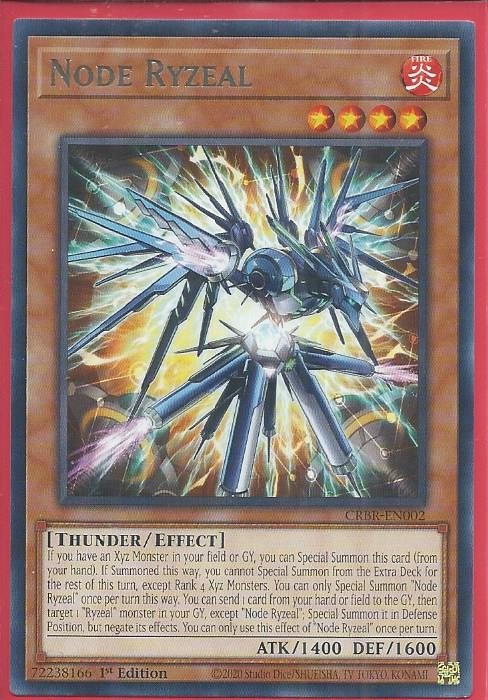 CRBR-EN002 Node Ryzeal – Rare