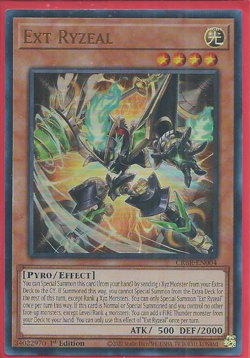 CRBR-EN004 Ext Ryzeal – Ultra Rare