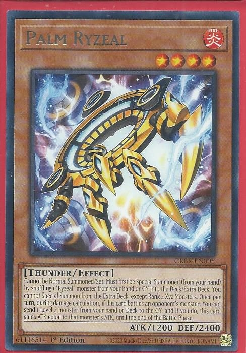 CRBR-EN005 Palm Ryzeal – Rare