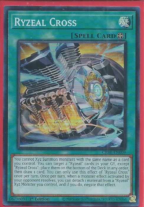CRBR-EN009 Ryzeal Cross – Super Rare