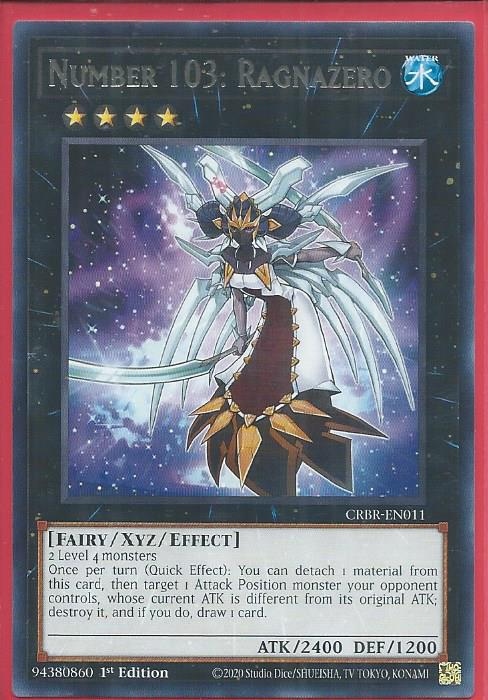 CRBR-EN011 Number 103 Ragnazero – Rare