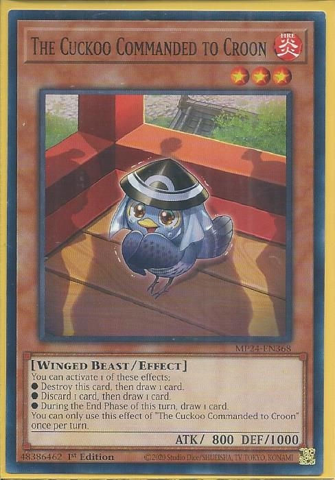 MP24-EN368 The Cuckoo Commanded to Croon – Common