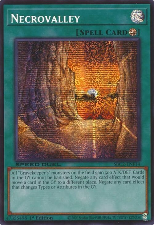 SBC2-ENF14 Necrovalley - Prismatic Secret Rare - Hoa Kỳ USA