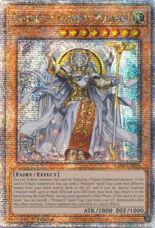RA04-EN018 Ehther the Heavenly Monarch – Quarter Century Secret Rare