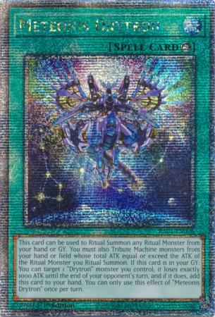RA04-EN096 Meteonis Drytron – Quarter Century Secret Rare