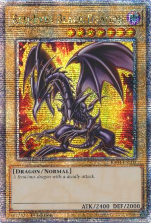 RA04-EN109 Red-Eyes Black Dragon (Facing Left Artwork) – Quarter Century Secret Rare