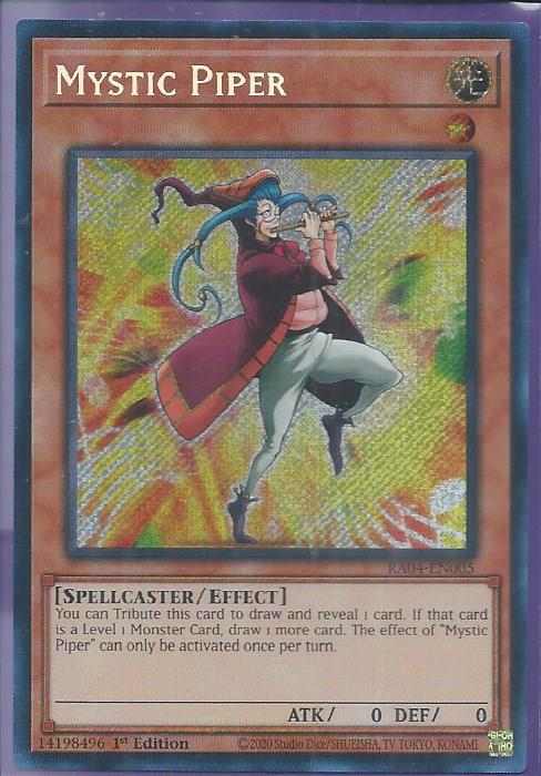 RA04-EN005 Mystic Piper – Secret Rare