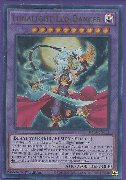 RA04-EN053 Lunalight Leo Dancer – Ultra Rare