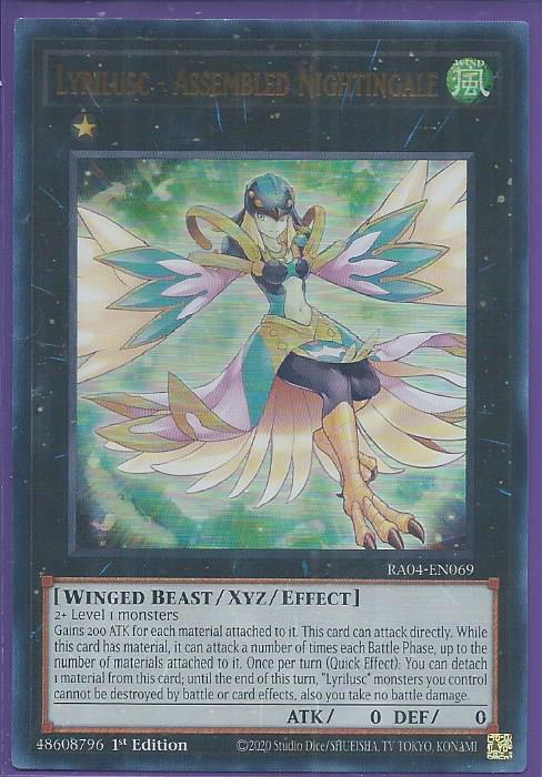 RA04-EN069 Lyrilusc – Assembled Nightingale – Ultra Rare