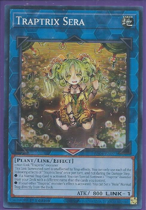 RA04-EN075 - Traptrix Sera - Super Rare 1st Edition