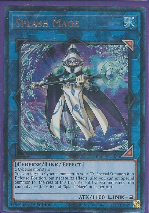 RA04-EN080 Splash Mage – Ultimate Rare