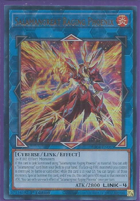 RA04-EN083 Salamangreat Raging Phoenix – Ultra Rare