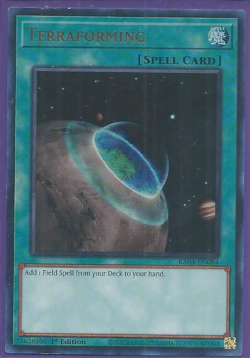 RA04-EN084 Terraforming – Ultra Rare