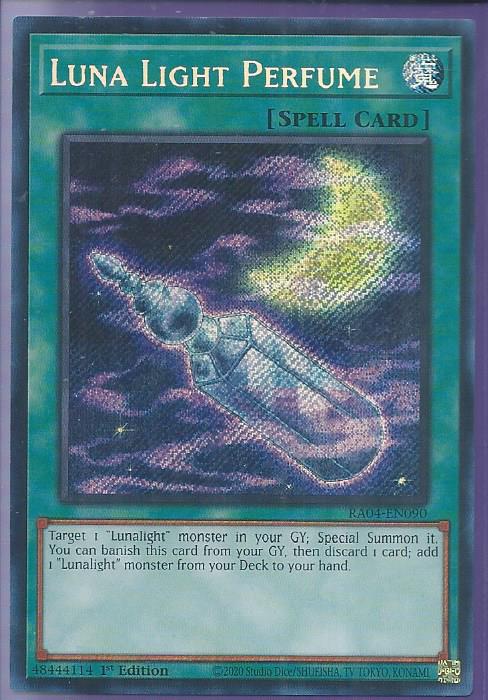 RA04-EN090 Luna Light Perfume – Secret Rare