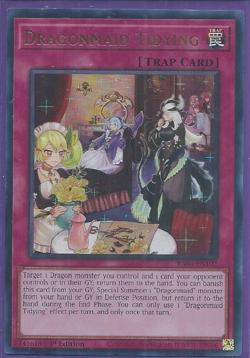 RA04-EN102 Dragonmaid Tidying – Ultra Rare