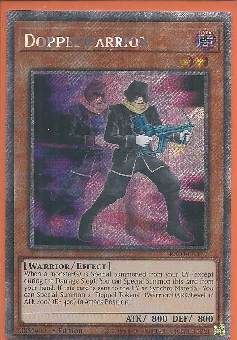 RA04-EN147 Doppelwarrior – Platinum Secret Rare