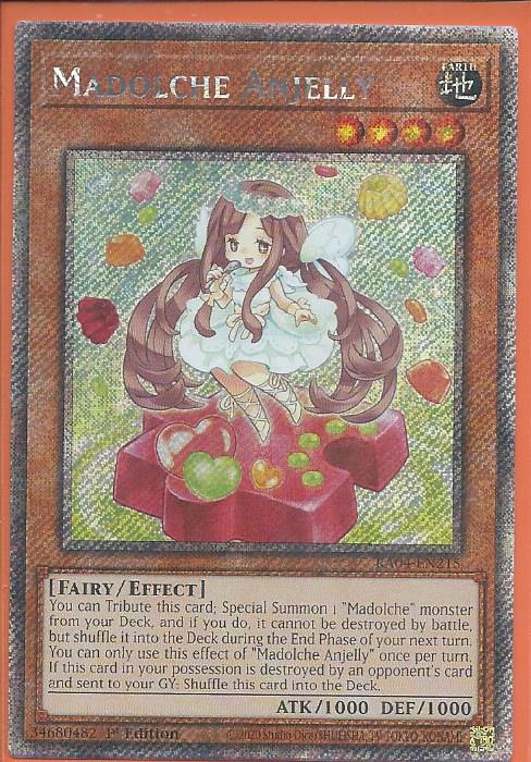 RA04-EN215 Madolche Anjelly – Platinum Secret Rare