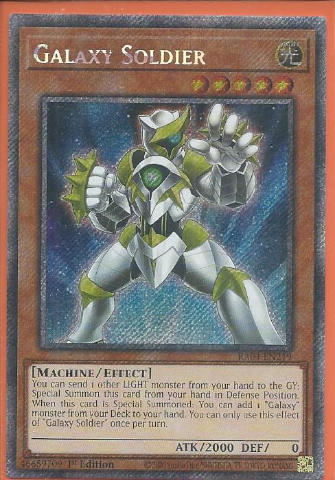 RA04-EN219 Galaxy Soldier – Platinum Secret Rare