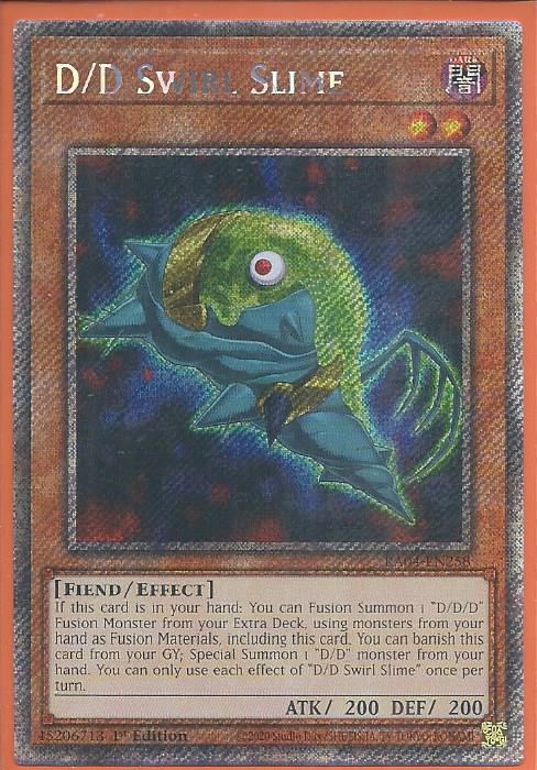 RA04-EN258 DD Swirl Slime – Platinum Secret Rare