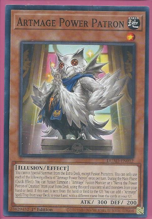 DUAD-EN012 Artmage Power Patron – Common
